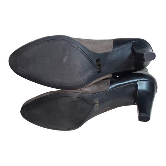 Franco Sarto Emelina Women's 10M Shoes Gray Suede Ankle Boots Booties Size 10 - Picture 5 of 9